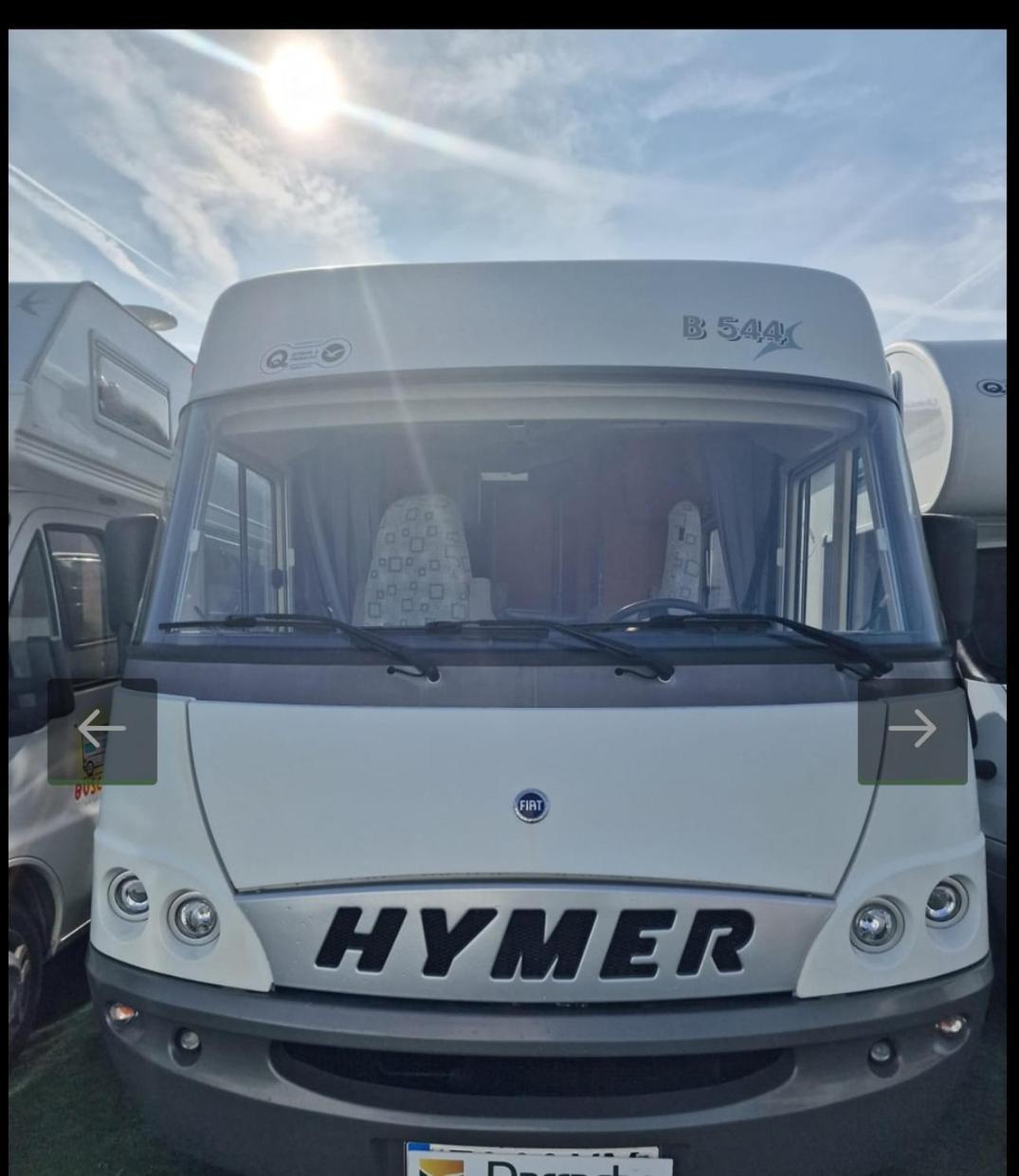 Campo de lujo Hymer Campervan *