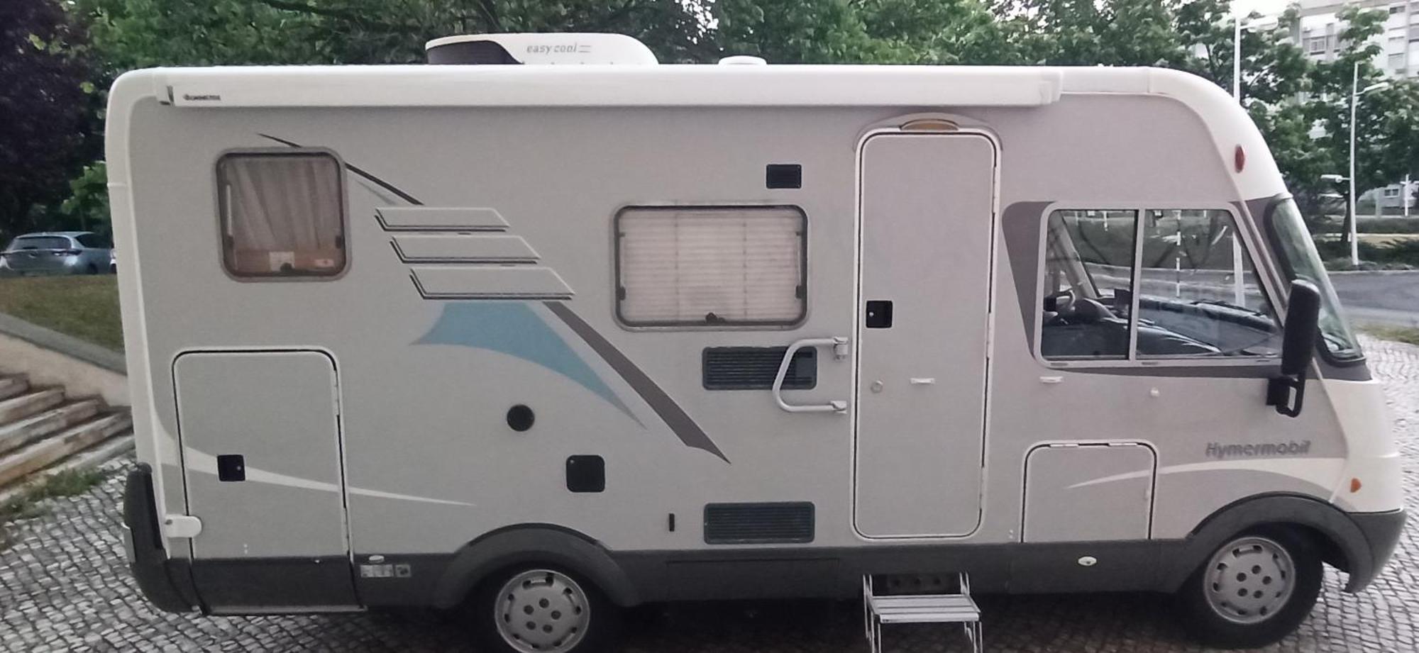 Campo de lujo Hymer Campervan Lisboa